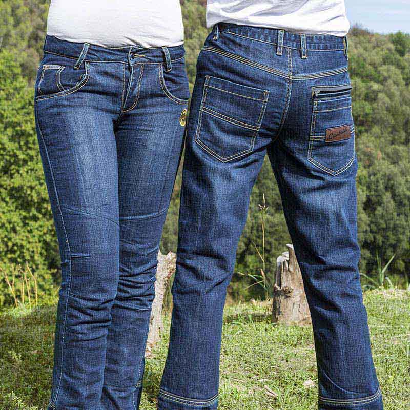 Pantalon Moto Tejano Garibaldi West Coast Mujer - Imagen 2