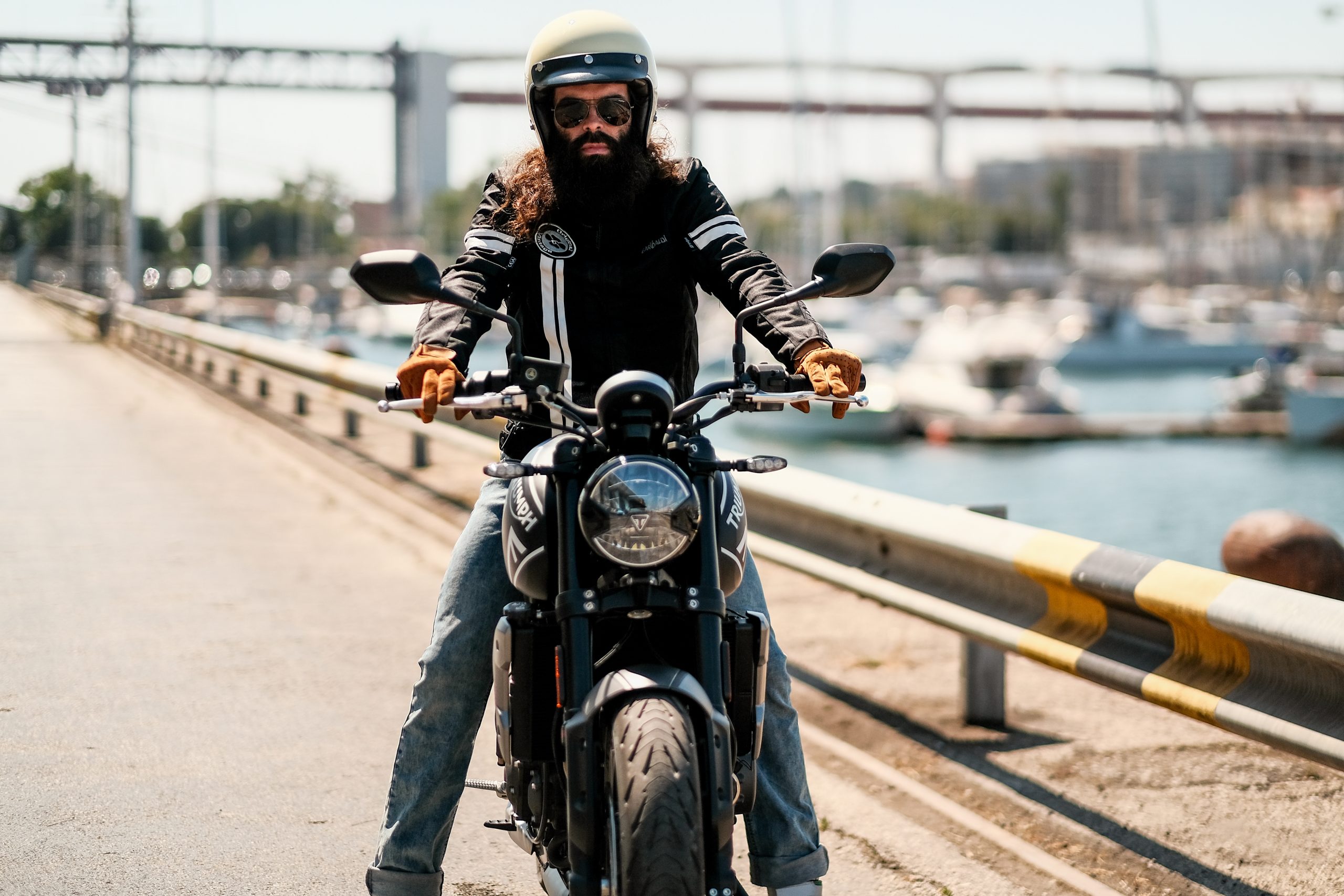 Chaqueta Moto Verano Garibaldi Internazionale Vintage - Imagen 2