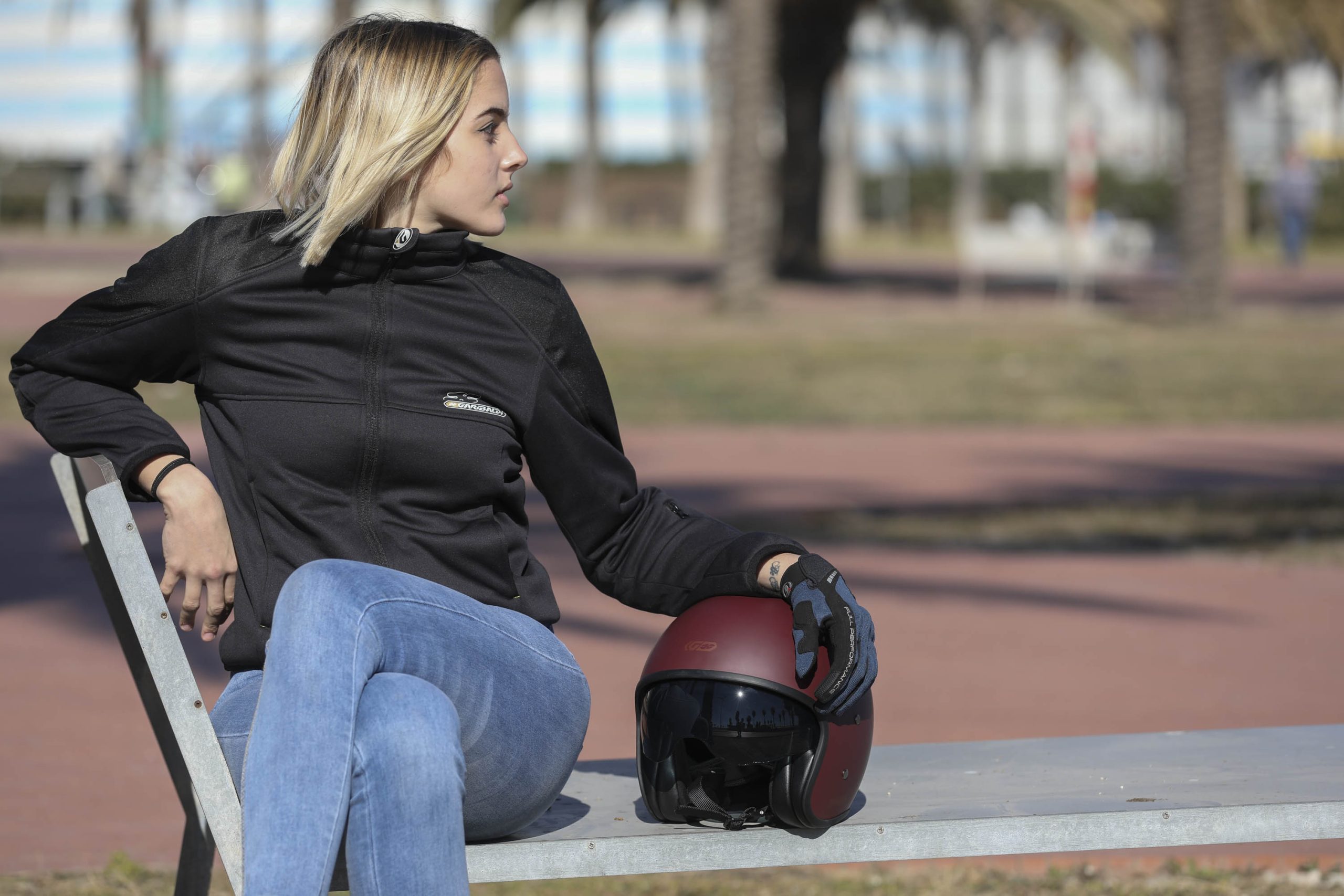 Chaqueta Moto Textil Impermeable Garibaldi Sofine Lady