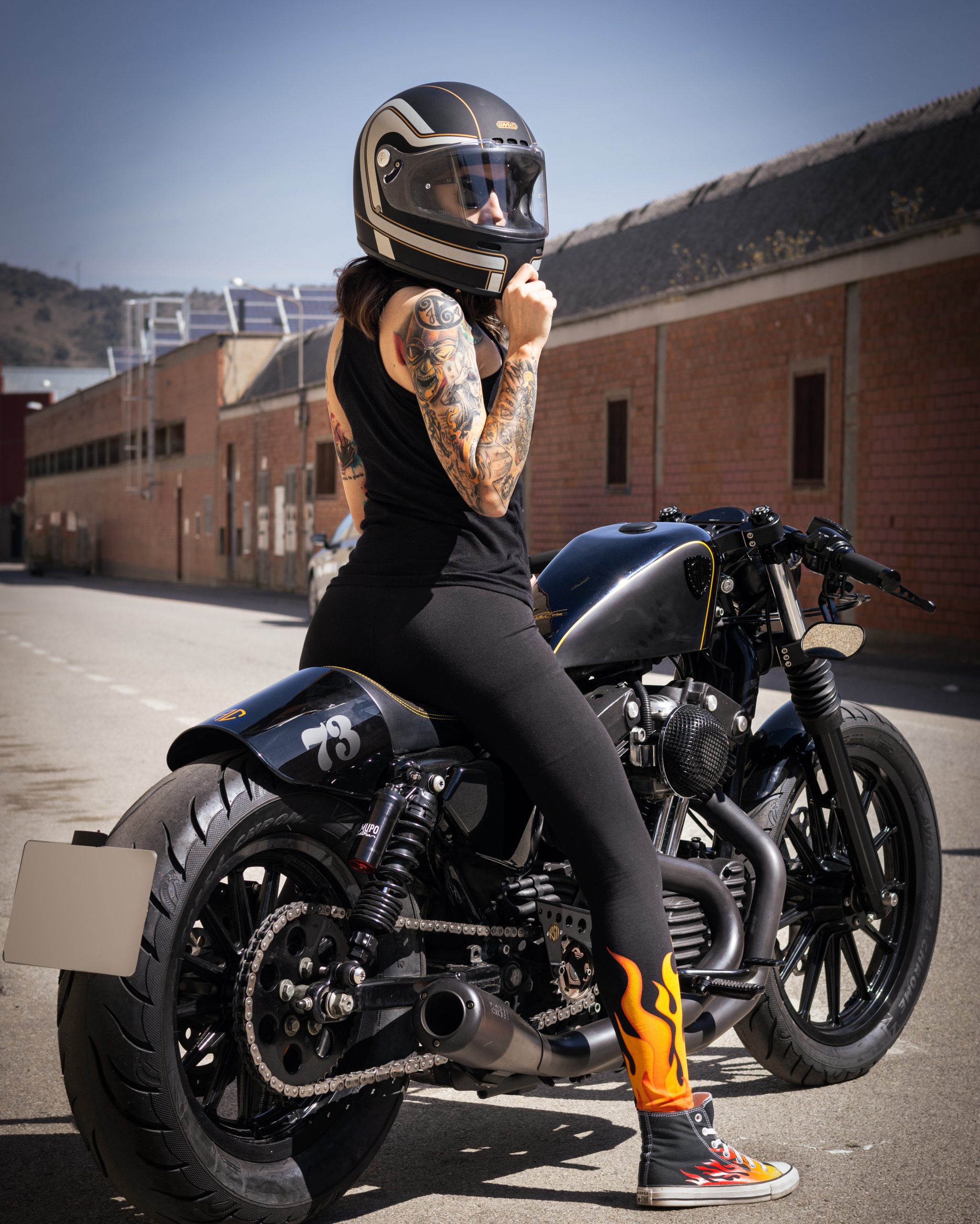 Casco Moto Integral Gari G07X Fiberglass Sedona