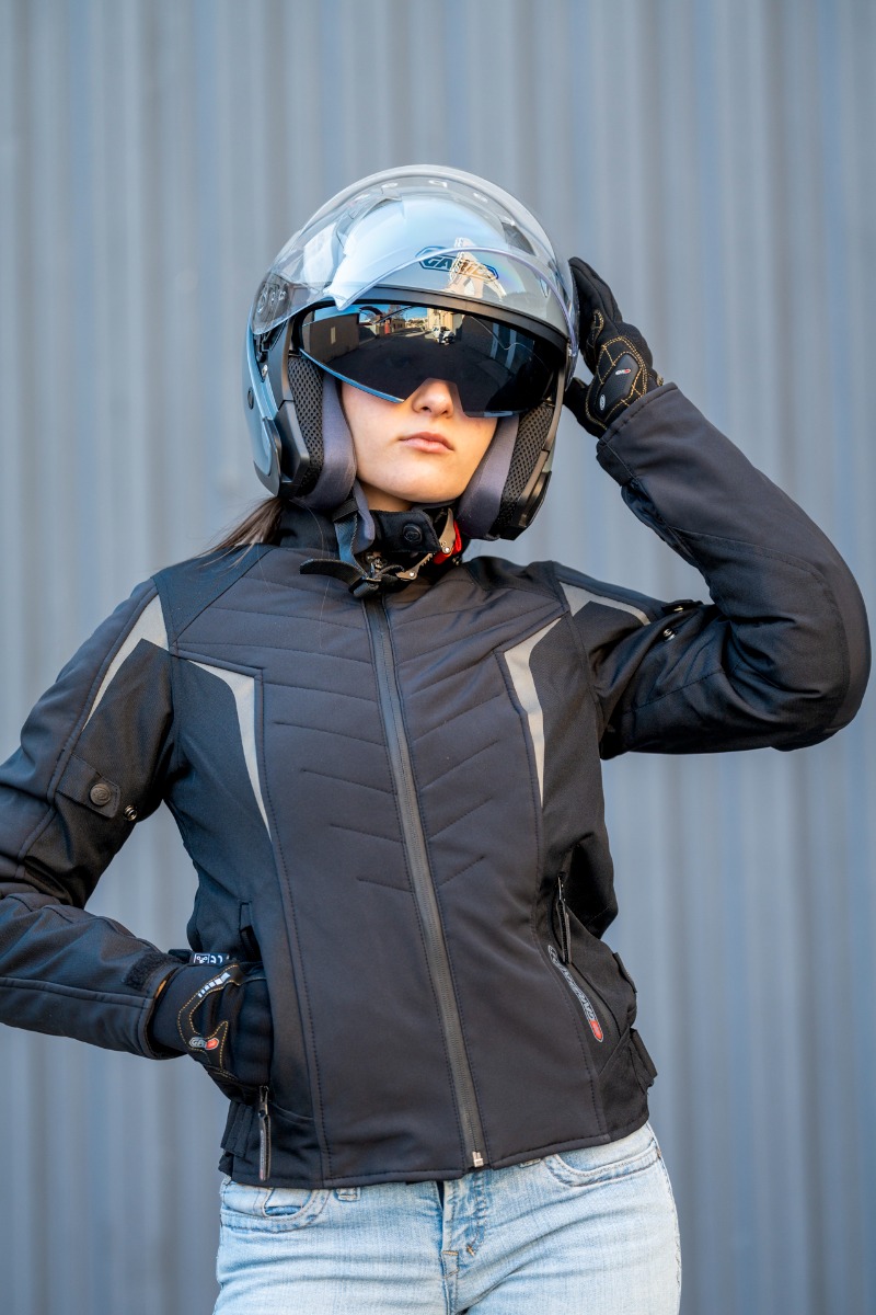 Chaqueta Moto Textil Impermeable Garibaldi Fly-R Lady