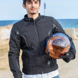 Chaqueta Moto Textil Impermeable Garibaldi Fly-R