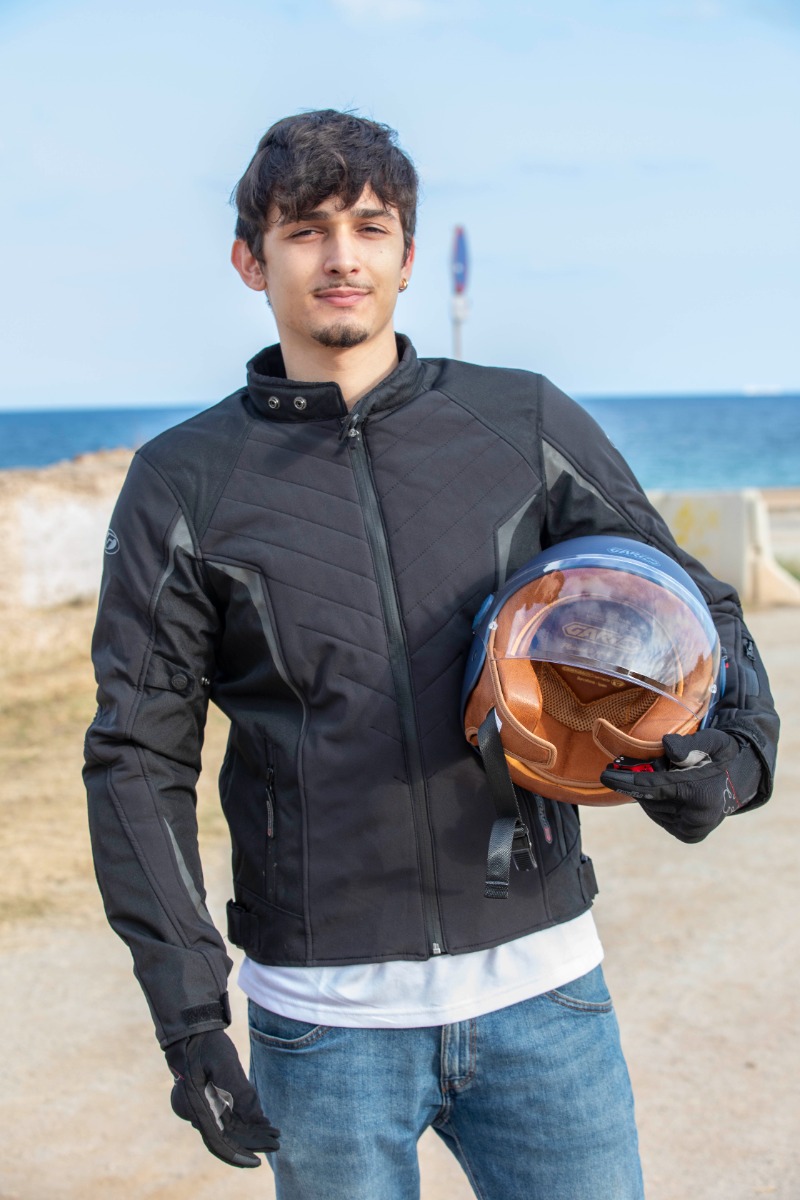 Chaqueta Moto Textil Impermeable Garibaldi Fly-R