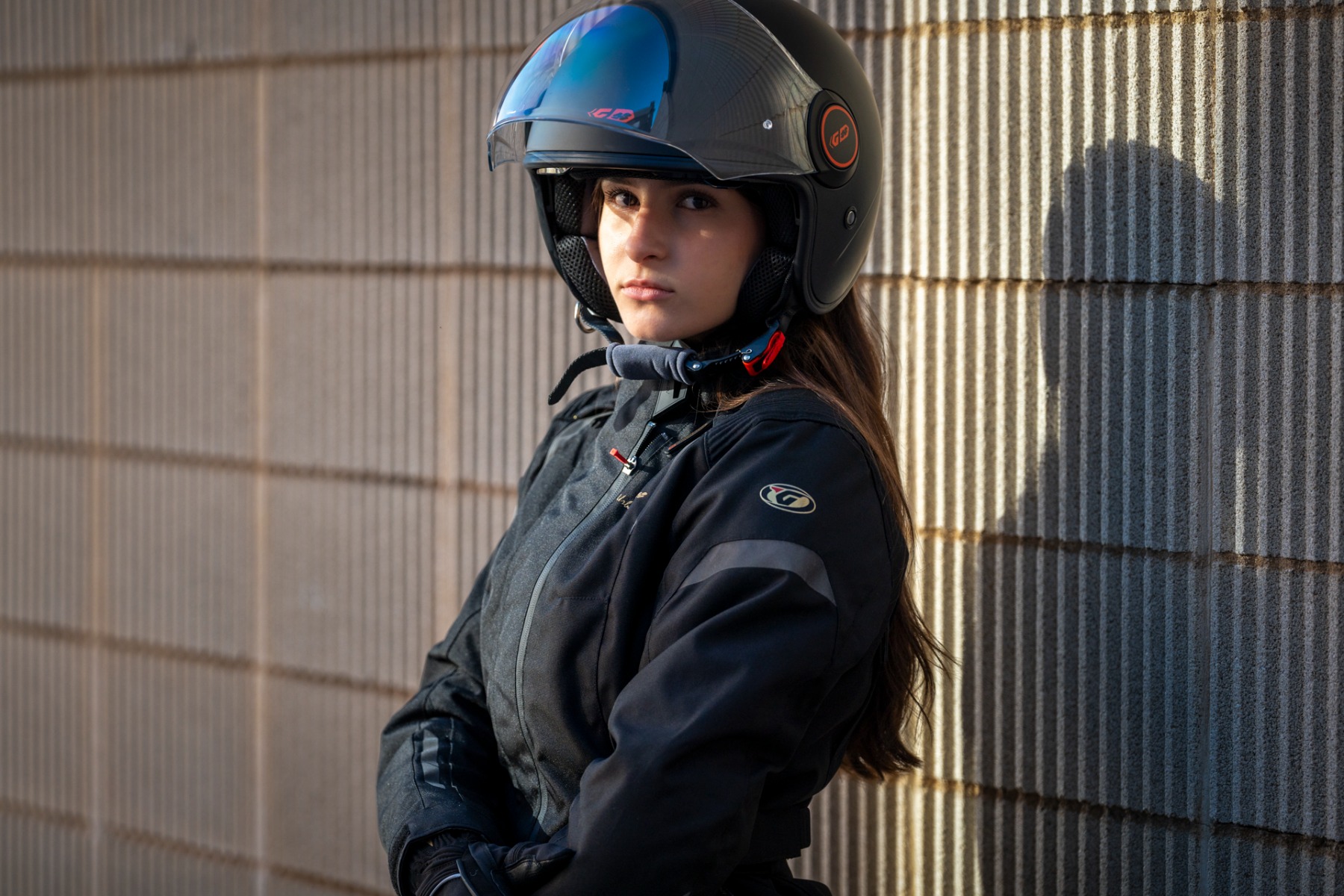 Casco Moto Jet Gari G21 Sunvisor - Imagen 2