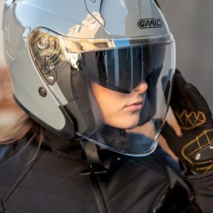 Casco Moto Jet Gari G40 Sunvisor