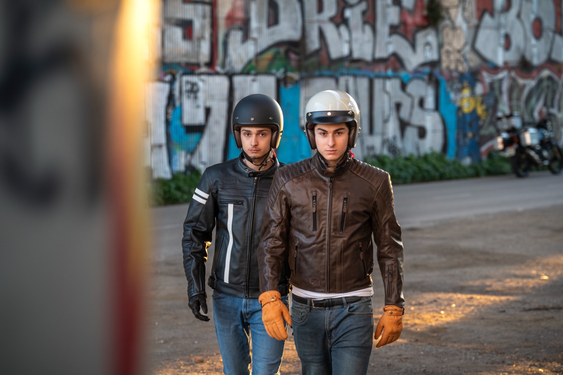 Chaqueta Moto Piel Garibaldi Bullrider - Imagen 2