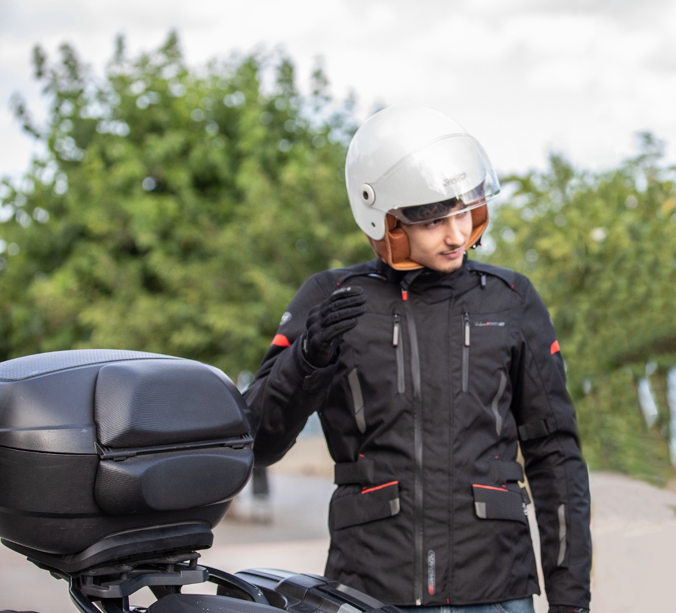 Chaqueta Moto Textil Impermeable Garibaldi Urbansport