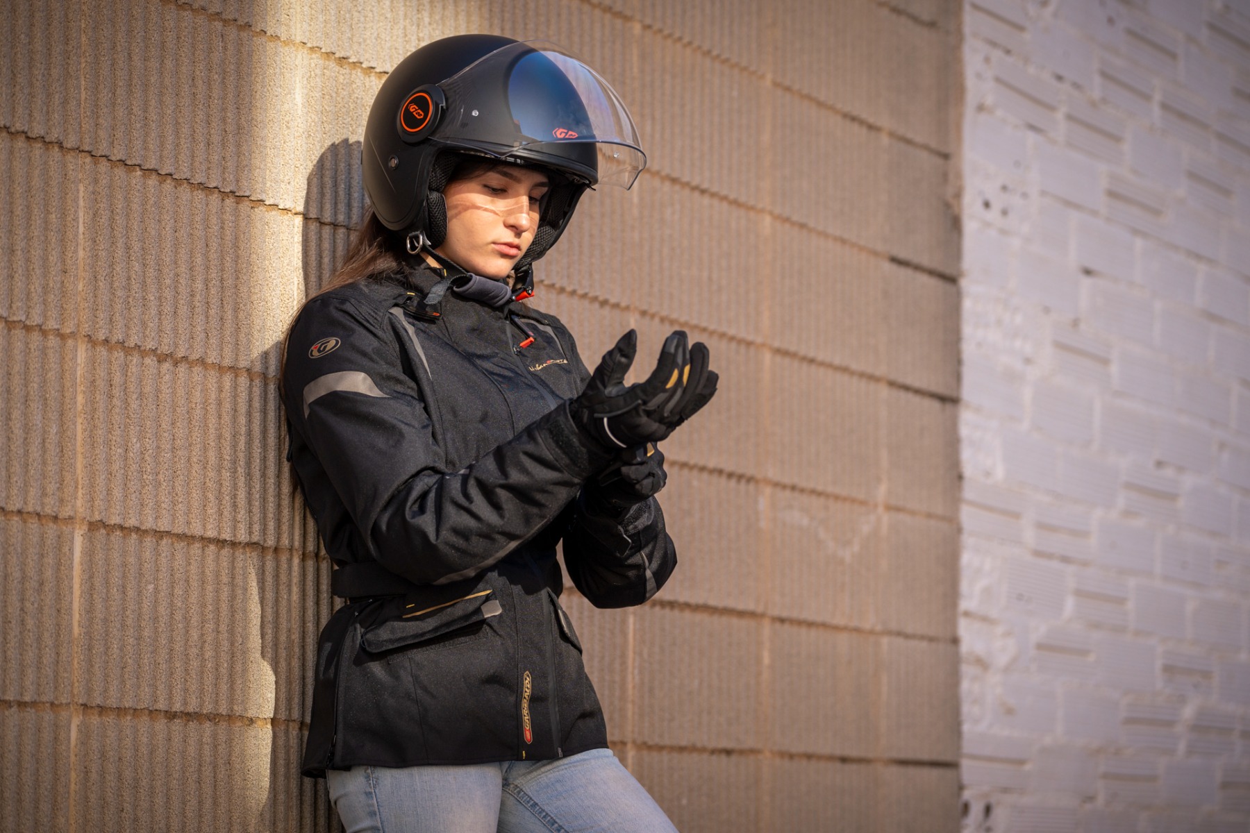 Chaqueta Moto Textil Impermeable Garibaldi Urbansport Lady