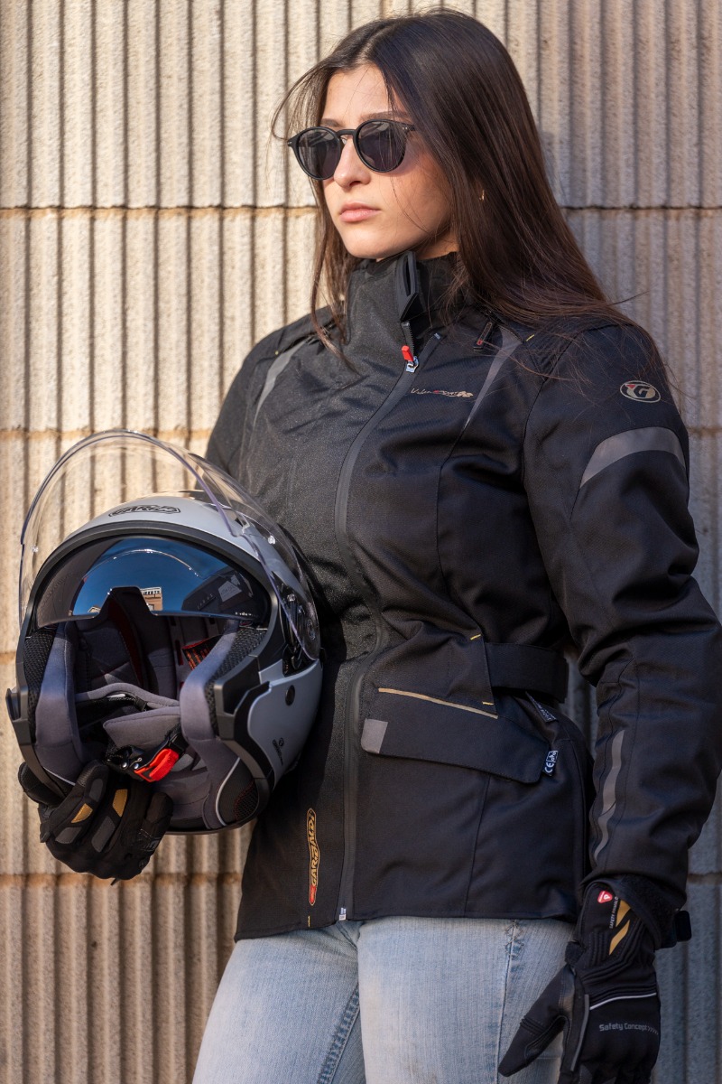 Chaqueta Moto Textil Impermeable Garibaldi Urbansport Lady - Imagen 2